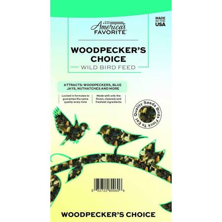 NUTNUEZ 5 lbs Woodpeckers Choice Wild Bird Food, 144PK NU3689187